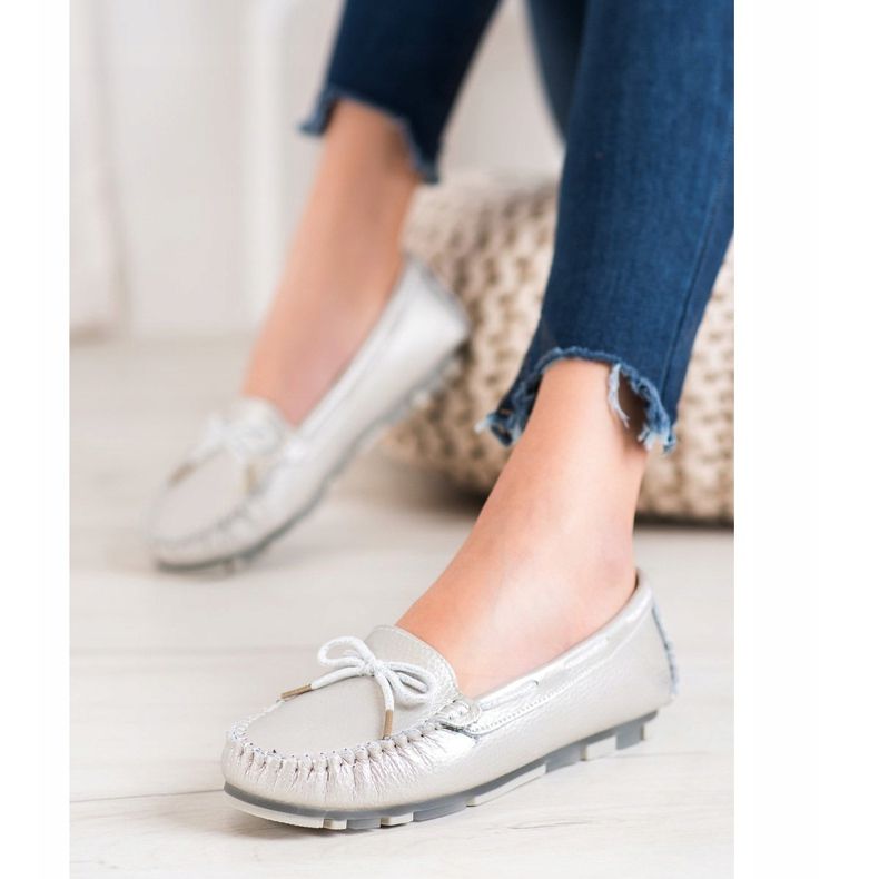 Filippo Kevyet nahkakengät harmaa 1