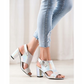 Goodin Sandaalit holoefektillä hopea 1