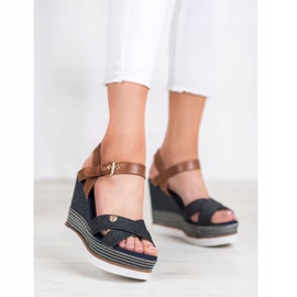 SHELOVET Wedge sandaalit monivärinen 2