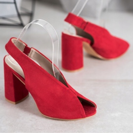 Filippo Slip-on sandaalit baarissa punainen 1