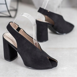 Filippo Slip-on sandaalit baarissa musta 1