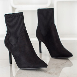 VINCEZA-liukukengät musta 1