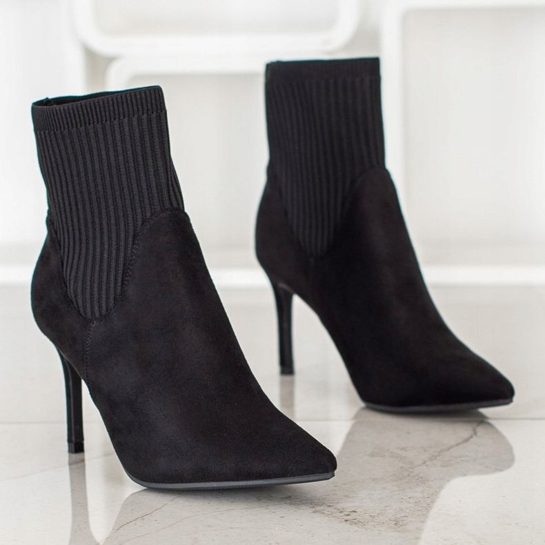 VINCEZA-liukukengät musta 1