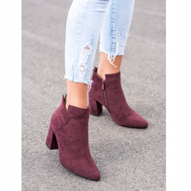 VINCEZA korkeat saappaat punainen 2