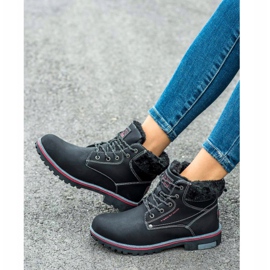 Arrigo Bello Lämpimät vaelluskengät musta 2