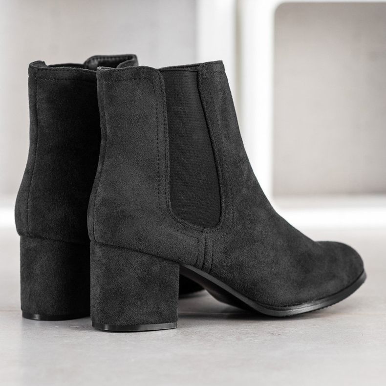 J. Star Lämpimät korkokengät musta 1