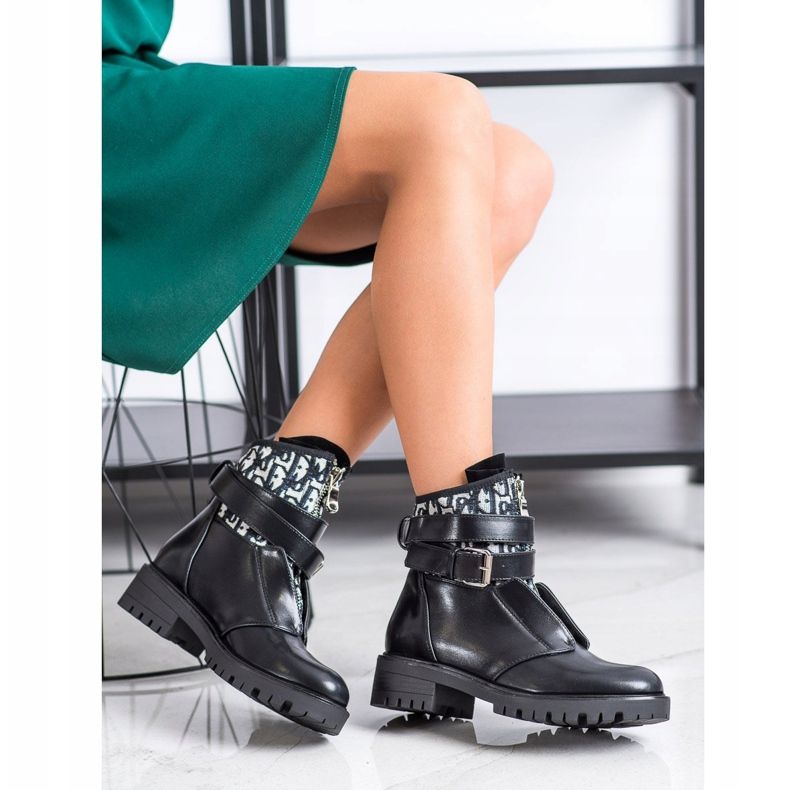 Seastar Muodikkaat vetoketjulliset laukut musta 1