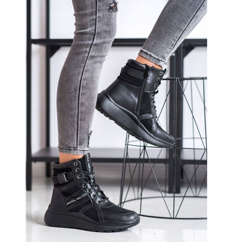 SHELOVET Eristetyt urheilukengät musta 1