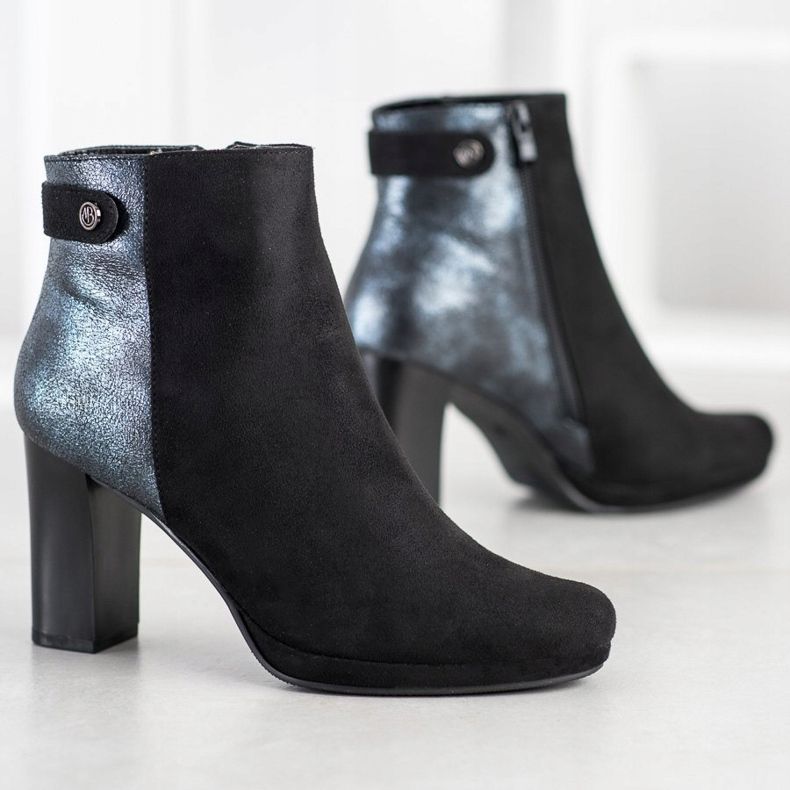 M.Daszyński Saappaat postissa musta 1