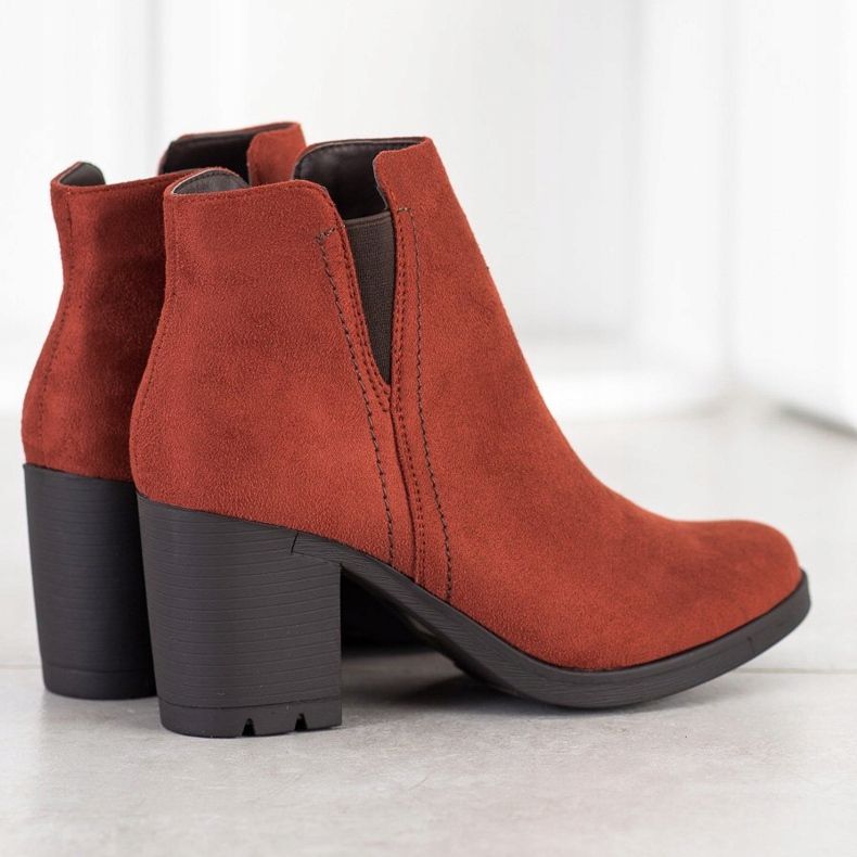 M.Daszyński Rento saappaat postissa ruskea oranssi 1