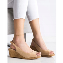 Goodin Rento Wedge sandaalit ruskea 1