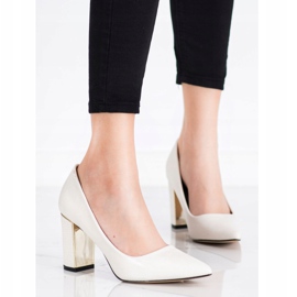 Goodin Tyylikkäät avokkaat korkokengissä beige 1