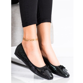 Goodin Ekonahkaiset ballerinat musta 1