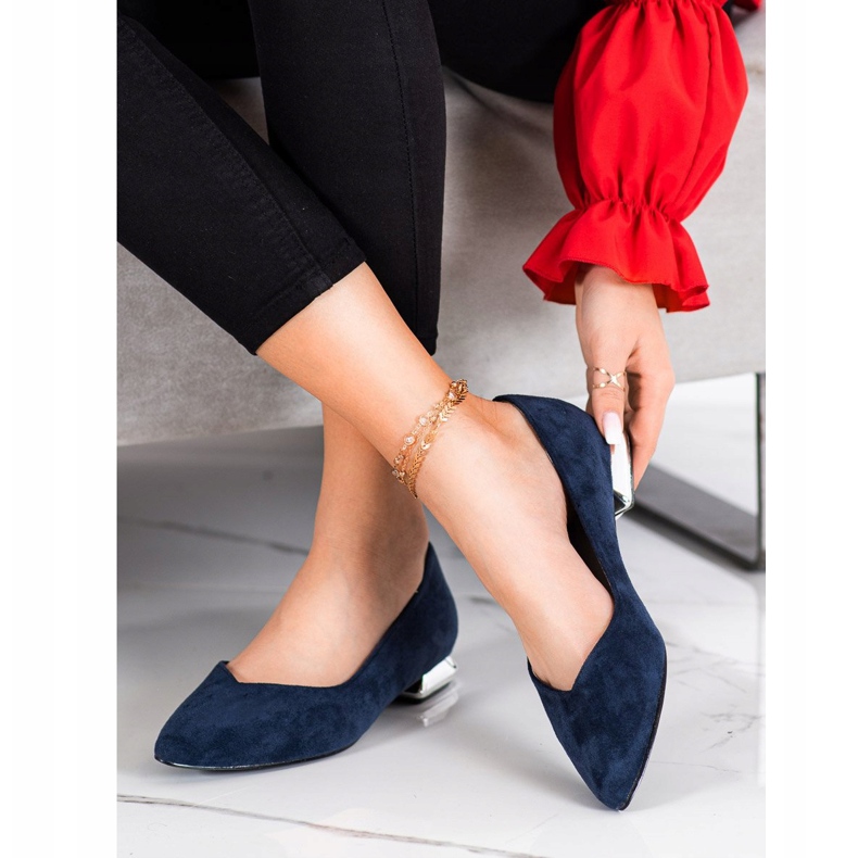 Goodin Flat Heel Pumput laivastonsininen sininen 1