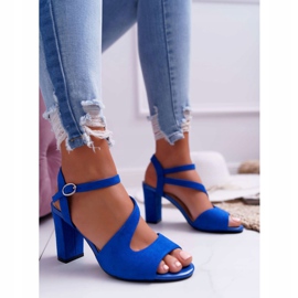 Sandaalit baarissa Sergio Leone SK868 Blue sininen 1