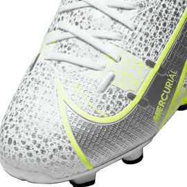 Nike Mercurial Vapor 14 Academy FG / MG M CU5691 107 jalkapallokengät hopea 4