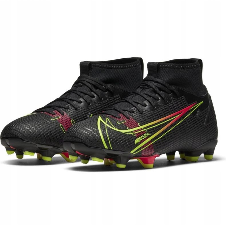 Nike Mercurial Superfly 8 Academy Mg Jr CV1127 090 jalkapallokengät musta 2