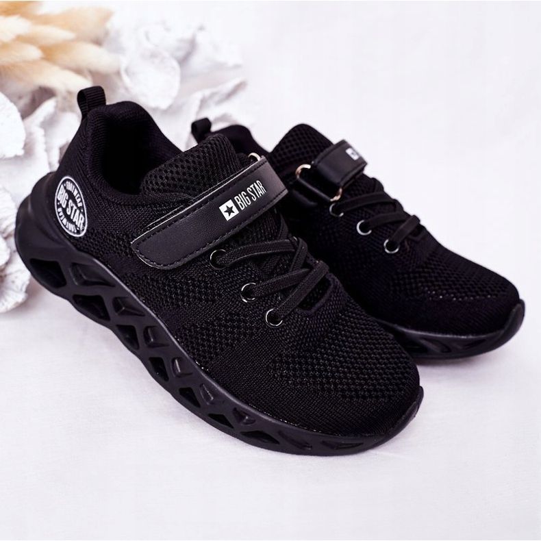 Lasten urheilukengät Tennarit Big Star HH374184 Musta 2