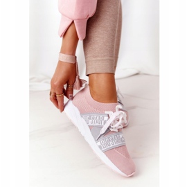 Naisten urheilukengät Memory Foam Big Star HH274353 Pinkki vaaleanpunainen 2