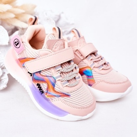 Apawwa Lasten urheilukengät Tennarit Pink Jump Jump vaaleanpunainen 2