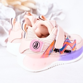 Apawwa Lasten urheilukengät Tennarit Pink Jump Jump vaaleanpunainen 1