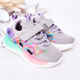 Apawwa Lasten urheilukengät Tennarit Harmaa Jump Jump monivärinen 1