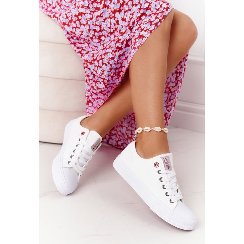 Naisten lenkkarit Cross Jeans HH2R4017C Valkoinen 2