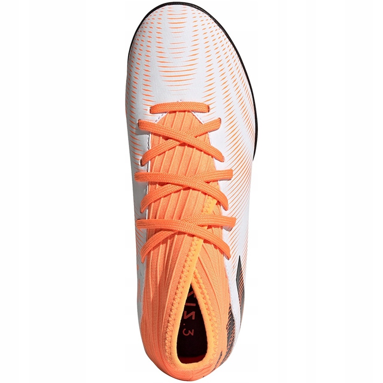 Adidas Nemeziz.3 Tf Jr FW7361 jalkapallokengät oranssi 1