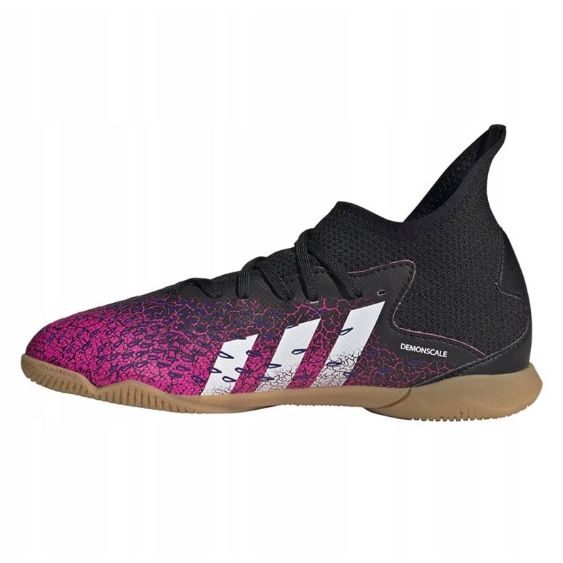 Adidas Predator Freak .3 In Jr FW7534 jalkapallokengät musta musta 1