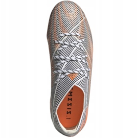 Adidas Nemeziz.1 Fg Jr FW7357 jalkapallokengät tummansininen, monivärinen harmaa 2