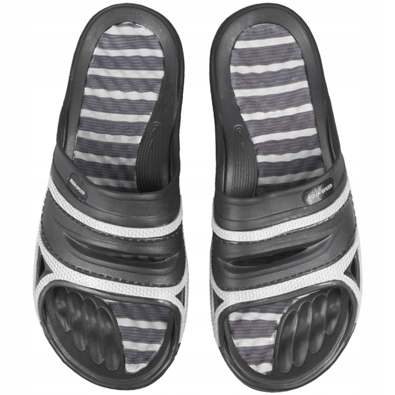 Aqua-Speed ​​Tahiti miesten tohvelit musta väri 07 1