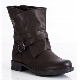 Seastar Tummanruskeat eko -nahkatyöntekijät 1