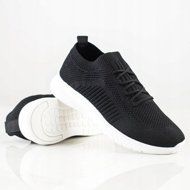 SHELOVET Mukavat avoimet urheilukengät musta 1