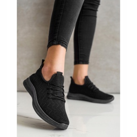 SHELOVET Avoimet urheilukengät musta 2