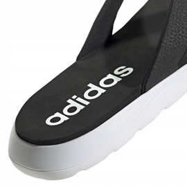 Adidas Miesten Comfort Flip Flop -musta tossut EG2069 valkoinen 3
