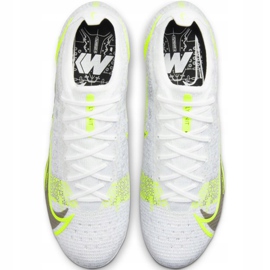Nike Mercurial Vapor 14 Elite Fg CQ7635 107 jalkapallokengät valkoinen 2