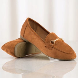 Anesia Paris Tyylikkäät mokkanahkat ruskea 1