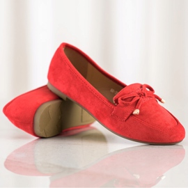 Anesia Paris Loaferit jousella punainen 1