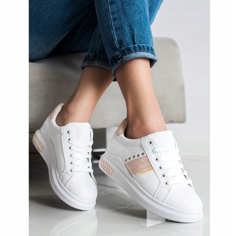 SHELOVET Vapaa -ajan lenkkarit valkoinen 1