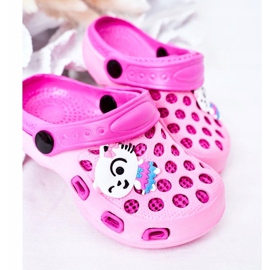 Lasten vaahtotossut Crocs Pink Jupiter vaaleanpunainen 1