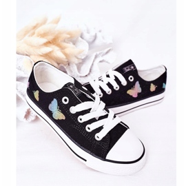 EVE Musta Fairytales Lasten lenkkarit perhosilla 1