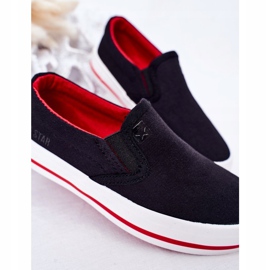 Lasten Slip-On Big Star HH374013 mustat Slip-On lenkkarit 1