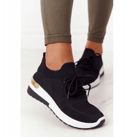 PG1 Urheilukengät Tennarit Wedge Musta Adeyla valkoinen 1