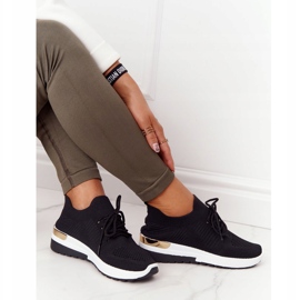 PG1 Urheilukengät Tennarit Wedge Musta Adeyla valkoinen 2