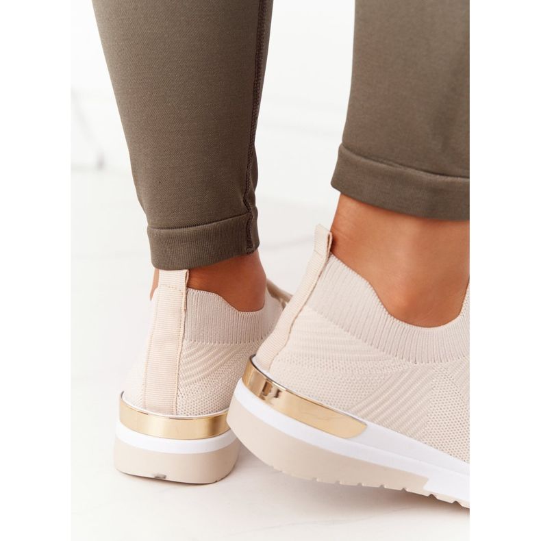 PG1 Urheilukengät Tennarit Beige Adeyla Wedge 1