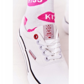 Cross Jeans Naisten lenkkarit Platform Cross Farkut FF2R4001C Valkoinen 2