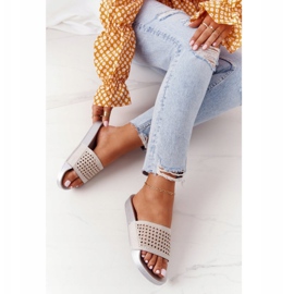 EVE Harmaat Tonya paljetteja kumitossut 1