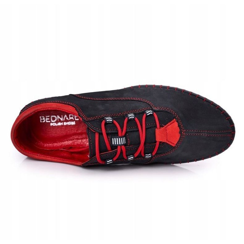 Bednarek Polish Shoes Miesten nahkakengät Bednarek Navy Blue sininen 1