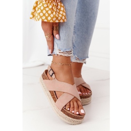 Sandaalit Cork Platform Big Star FF274A130 Beige 2