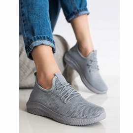 SHELOVET Tekstiiliset urheilukengät harmaa 2